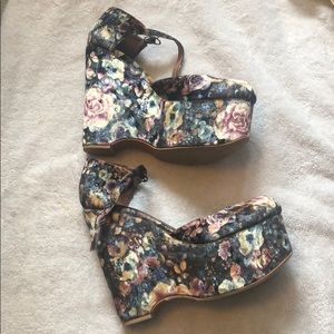 Jeffrey Campbell velvet heels